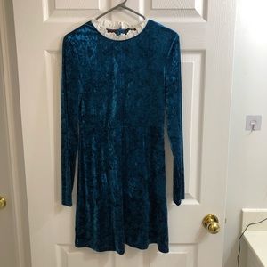 Maje brand new velvet dress